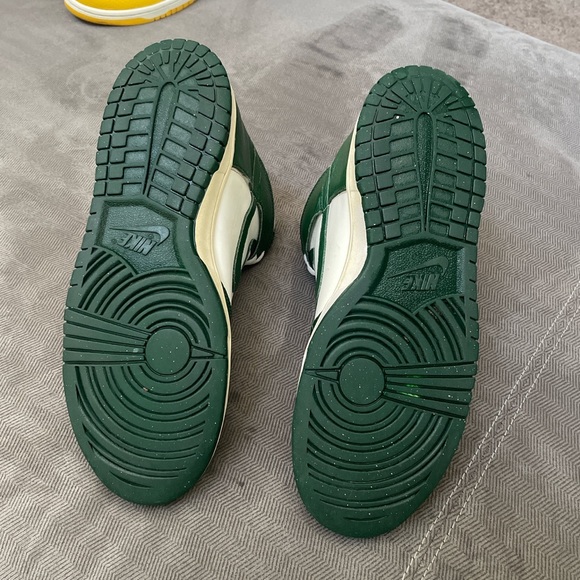 2008 Vintage Pack Pine Green Nike Dunk Highs - Picture 4 of 5